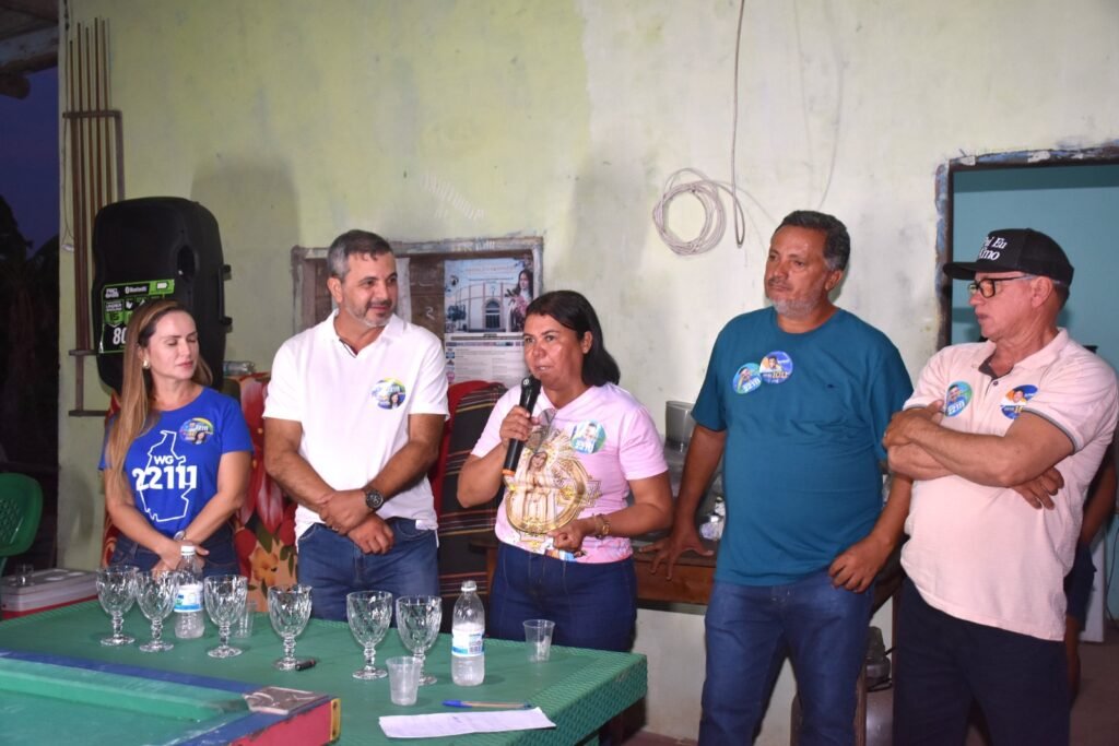 PAU D’ARCO: No PA Sudam, ex-prefeito Edimar e vereadora Felismar reforçam apoio a Wiston Gomes
